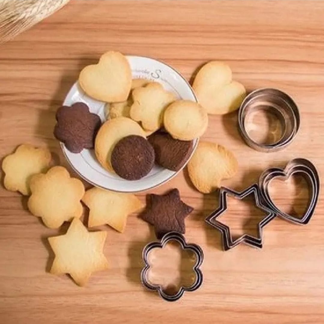 Stainless Steel Cookie Cutter,Assorted Shapes for Baking, Pastry