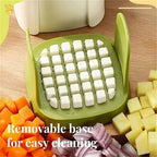 Multi-Function Handheld Chopper, Dicing, Slitting Slicing Tool for Quick Food Prep
