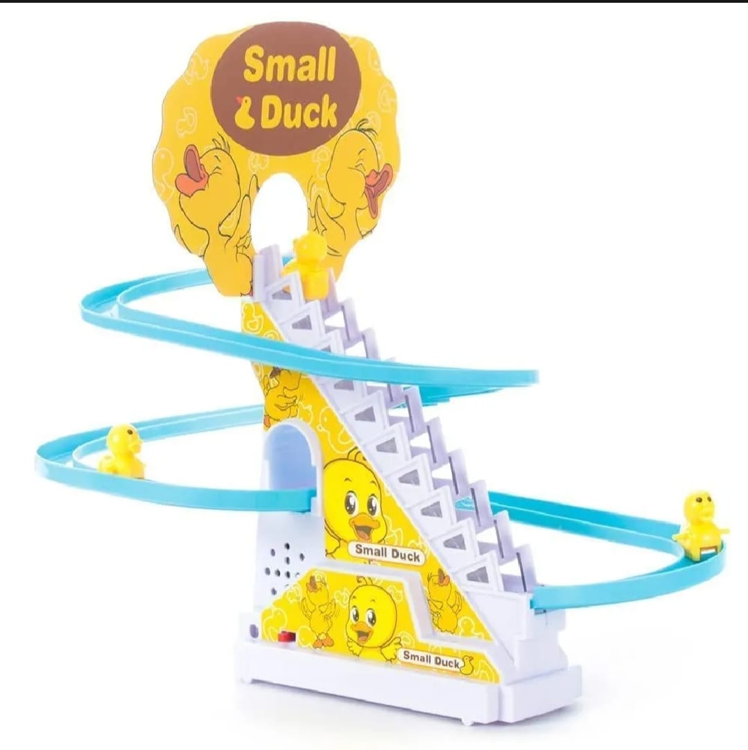 Duck Slide Toy Set, Funny Automatic Stair