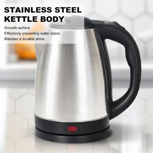Electric Kettle, Stainless steel body, for Daily Kitchen Use