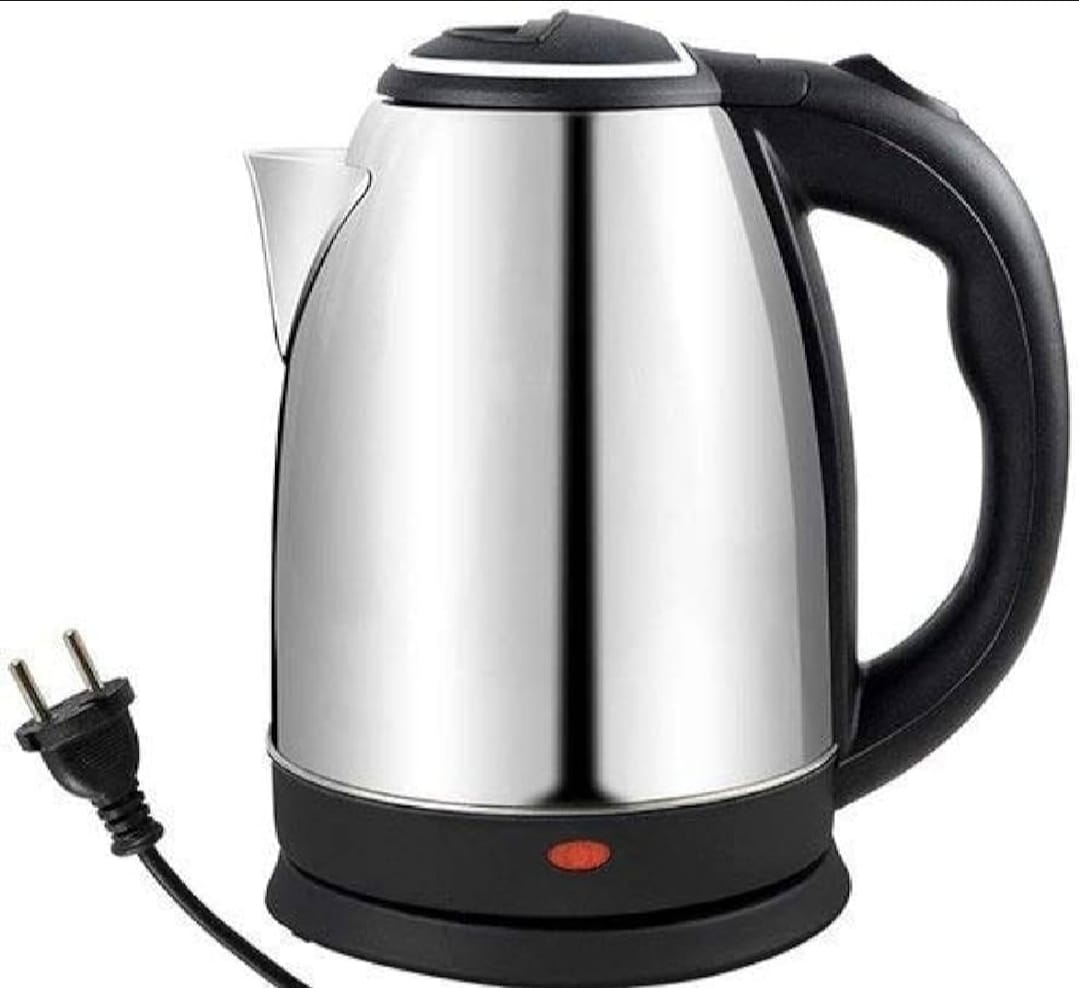 Electric Kettle, Stainless steel body, for Daily Kitchen Use