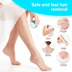 Double-Sided Nano Glass Callus Remover & Crystal Hair Eraser 2-in-1