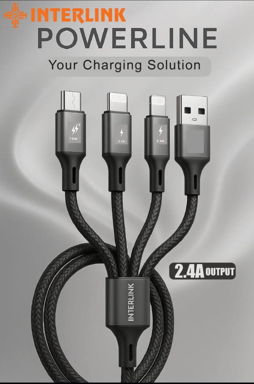 Interlink Max To Iphone cable, Lightning Fast Charging Cable