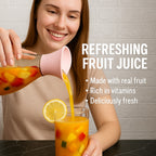 Hard Glass Water Jug with Lid, Heat-Resistant Pitcher for Water