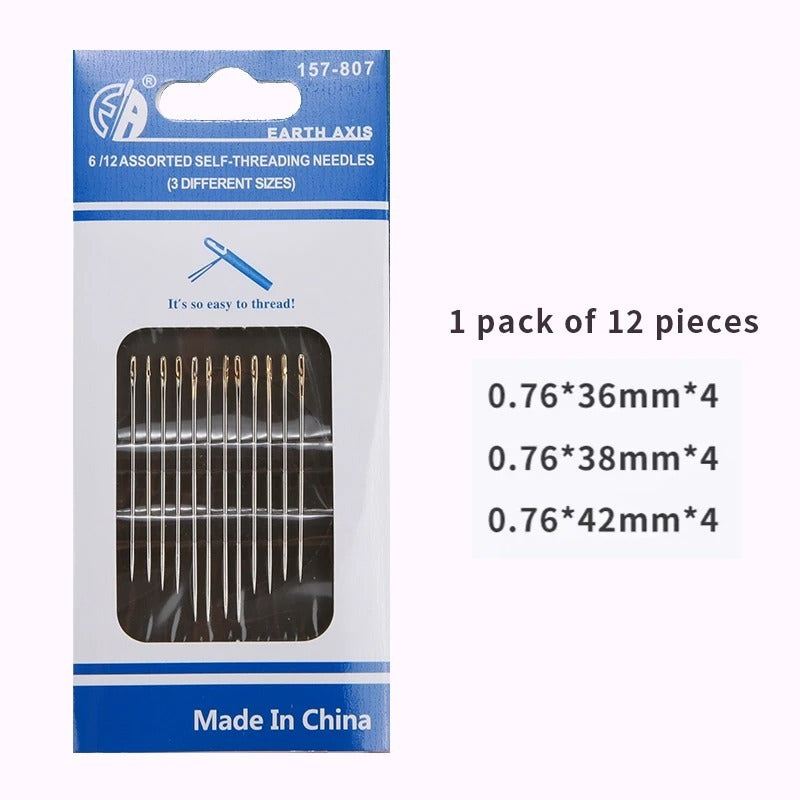 Multi-Size Stainless Steel Darning Sewing Needles