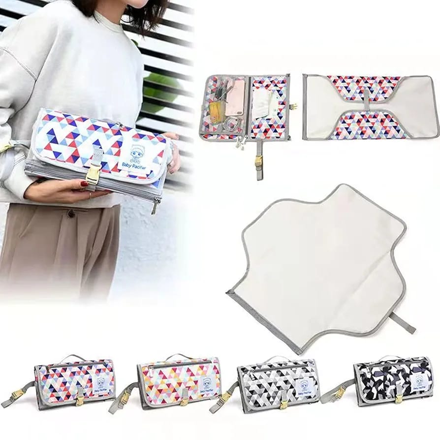 Waterproof Diaper Pouch Baby Storage And Stroller Bag
