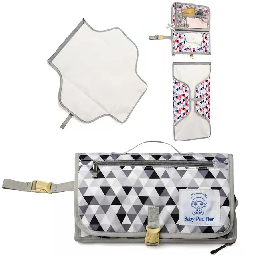 Waterproof Diaper Pouch Baby Storage And Stroller Bag