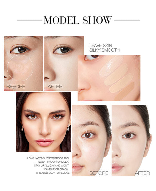 24 Hrs Flawless Finish Collagen Foundation – Long-Lasting Creamy Formula for Smooth, Radiant &amp; Even Skin Tone, 35ml