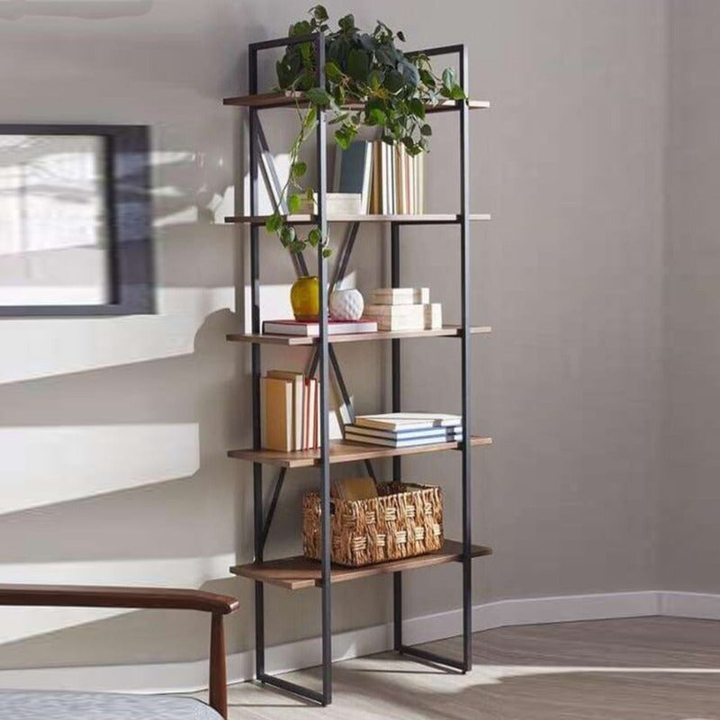 Lindos Living Drawing Room Bookcase Shelve Organizer Decor Rack