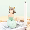 Perch Smooch Girl Sculpture