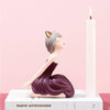 Perch Smooch Girl Sculpture