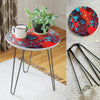 Bloomy Universe Living Lounge Center Side Hairpin Table