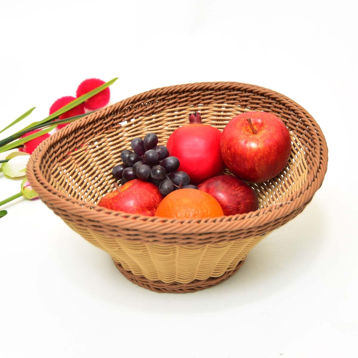 Exquisite Oval Braided Kitchen Basket (Large)