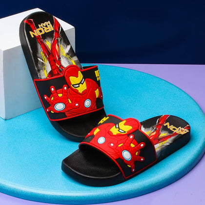 Ironman Kids Slippers (Black)