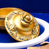 Antique Golden Storage Box