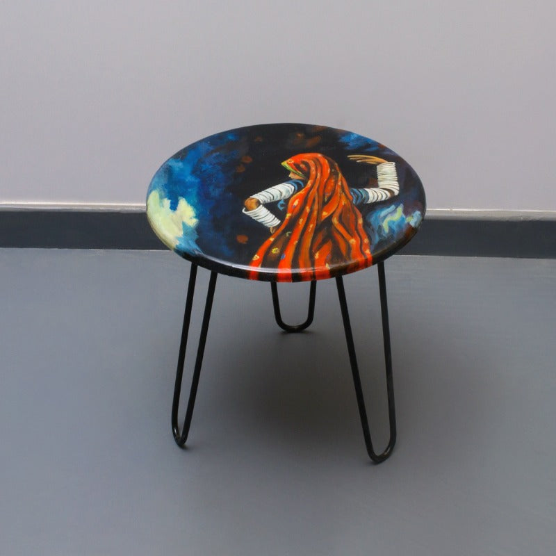 Gypsy Trad Living Lounge Center Side Hairpin Table