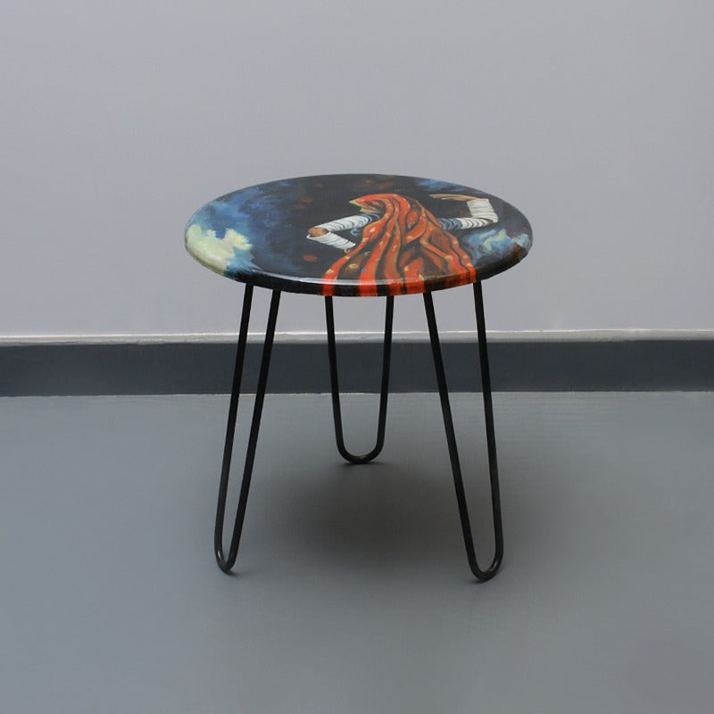 Gypsy Trad Living Lounge Center Side Hairpin Table