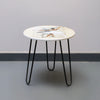 SALSA Rush Living Lounge Center Side Hairpin Table