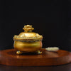 Antique Golden Storage Box