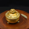 Antique Golden Storage Box