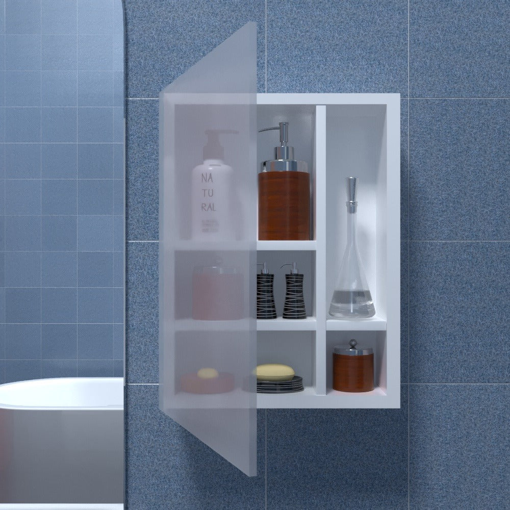 Fresca Bathroom Storage Organizer Floating Shelve