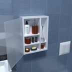 Fresca Bathroom Storage Organizer Floating Shelve