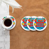 Swagger Office Coffee Tea Coasters (Pack of 4)