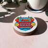 Swagger Office Coffee Tea Coasters (Pack of 4)