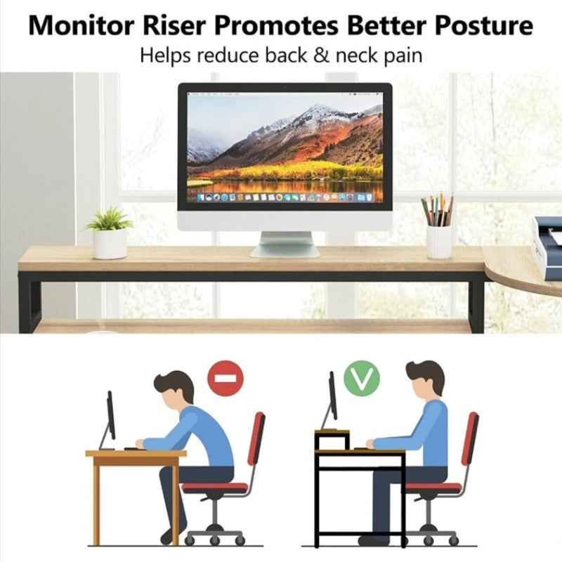 Gibbous Home Office Workstation Writing Organizer Desk Drawer Table