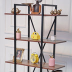 Lindos Living Drawing Room Bookcase Shelve Organizer Decor Rack