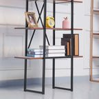 Lindos Living Drawing Room Bookcase Shelve Organizer Decor Rack