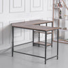 ALLENA L-Shape Home Office Workstation Writing Organizer Desk Table