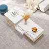 Abide Living Lounge Dining Room Nesting Coffee Center Table (Set of 2)