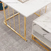 Abide Living Lounge Dining Room Nesting Coffee Center Table (Set of 2)