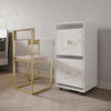 Figurative Home Office Work Writing Storage Organizer Desk Trolley