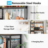 Mayton Kitchen Spice Microwave Storage Organizer Rack