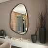 Banheiro Irregular Wall Mounted Hanging Bath Bedroom Hallway Mirror Decor