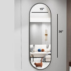 Lustra Wall Mounted Hanging Bath Bedroom Mirror Decor