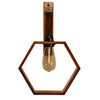 Hexoz Wooden Wall Light Wall Hanging Lamp