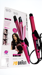 Hair Straightener, Curler and Crimper Ceramic Hair Styling Tool
