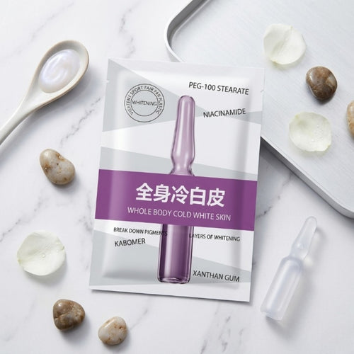 Whole Body Cold White Skin Whitening Ampoule Serum - 120gm
