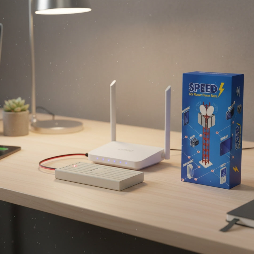 WiFi router mini UPS