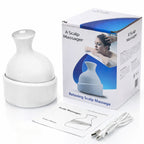 Wireless Scalp Massager with 4 Nodes Waterproof Head and Body Massager