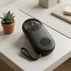 Wireless speaker with built-in cooling fan