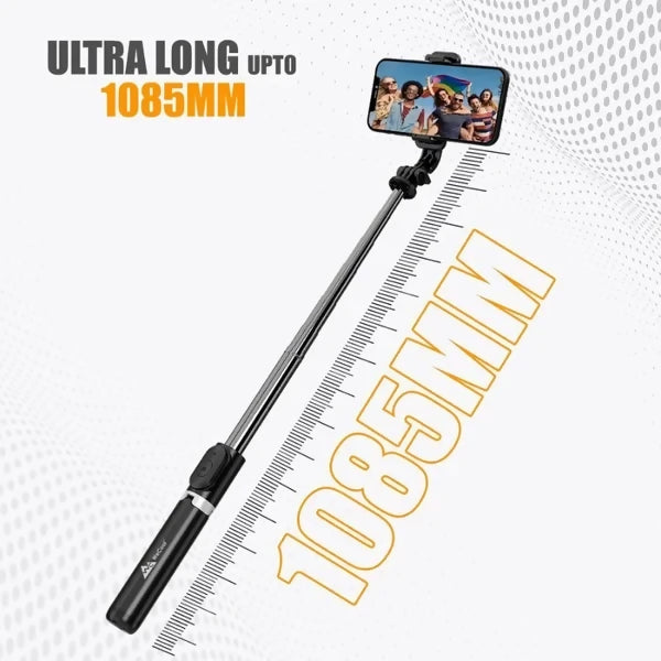 NeePho P170S Selfie Stick Tripod | Extendable , Bluetooth Remote, Universal Smartphone Mount | Durable Metal Build & Lightweight Design