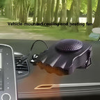 12V 200W Car Heater & Window Defroster, Dual Function Fan