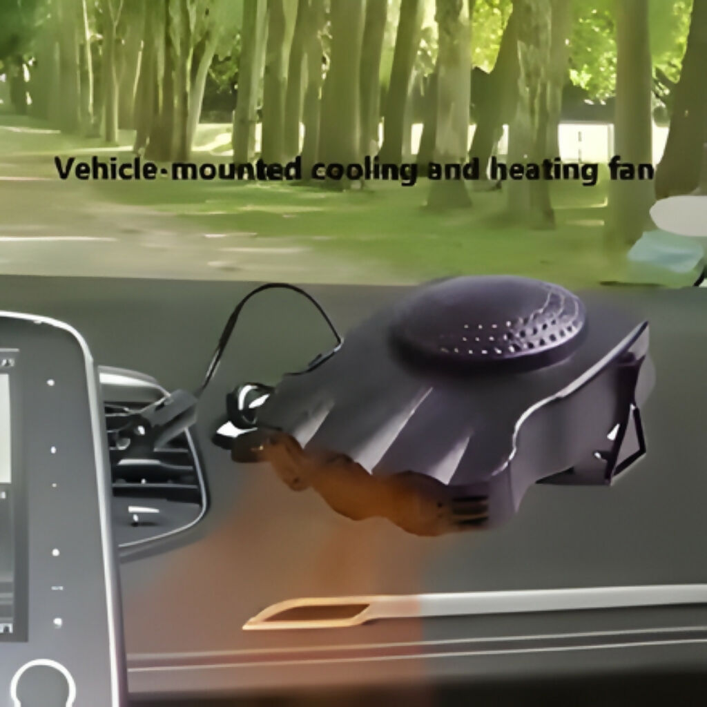 12V 200W Car Heater & Window Defroster, Dual Function Fan