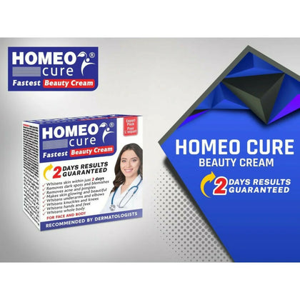 Homeo Cure Beauty Cream, Instant Glow & Clear Skin in 2 Days