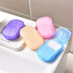 Portable Travel Paper Soap Sheets – Disposable Scented Hand & Bath Soap
