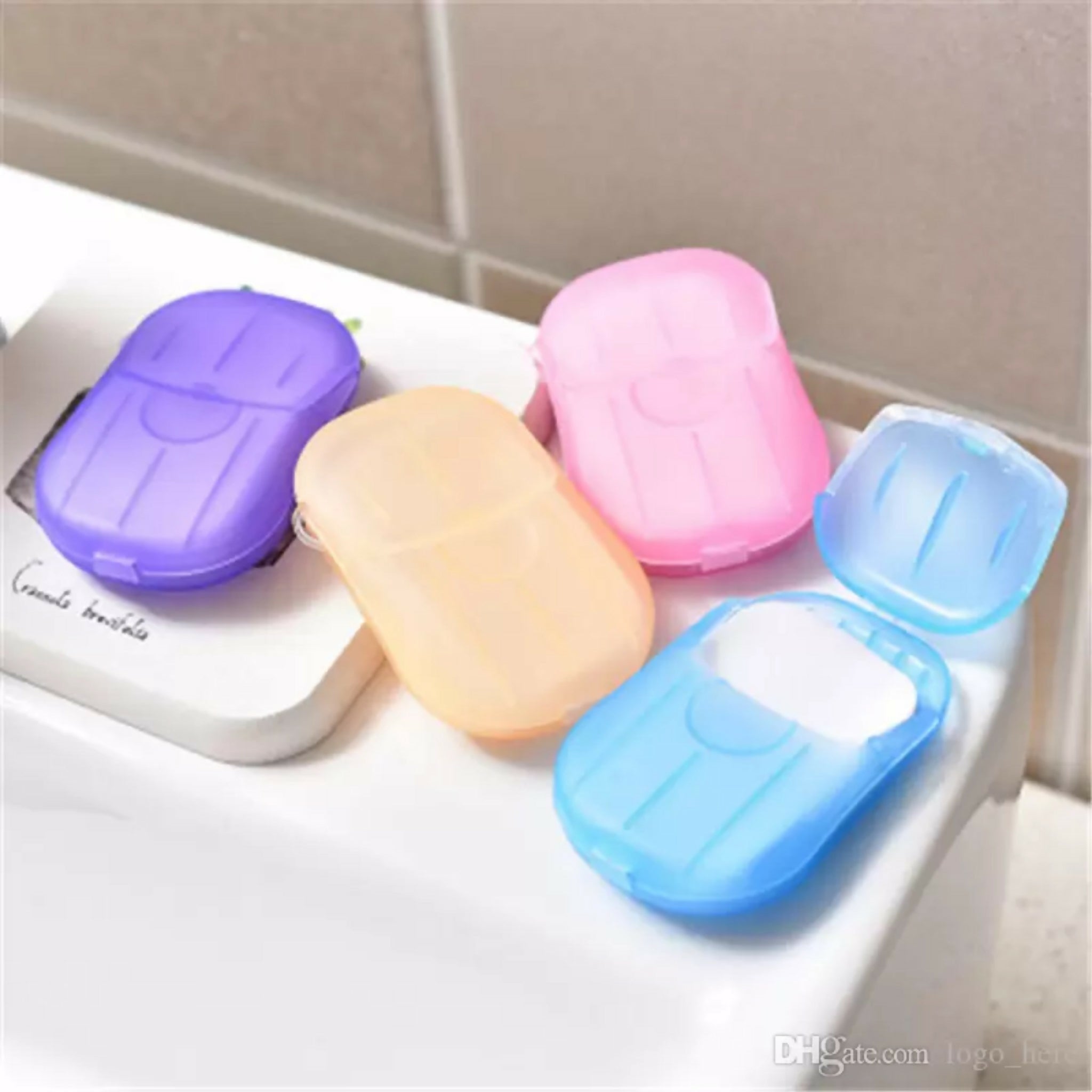 Portable Travel Paper Soap Sheets – Disposable Scented Hand & Bath Soap